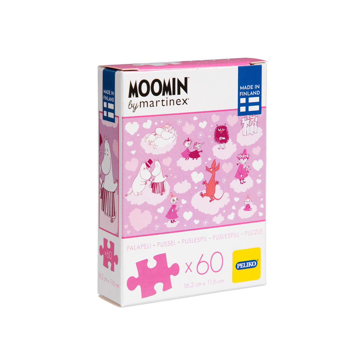 Minipalapeli 60 palaa Ystävyyspilvet