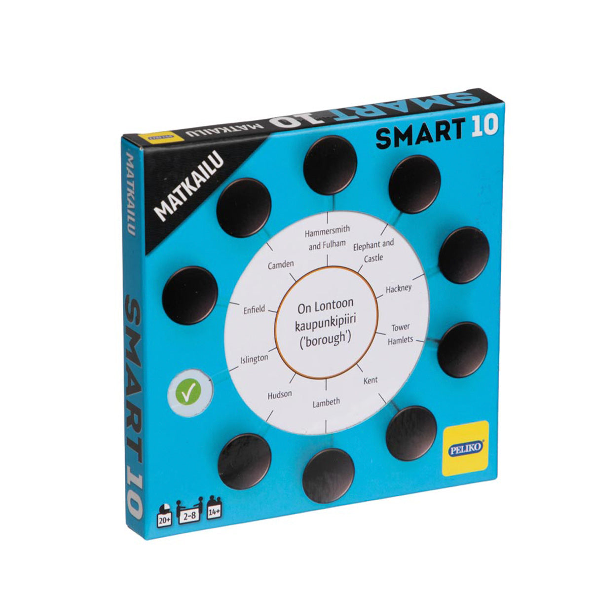 Smart10-kysymykset Matkailu (suomi)