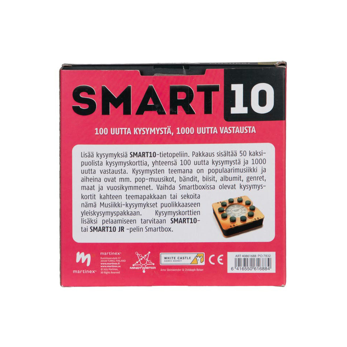 Smart10-kysymykset Musiikki (suomi)