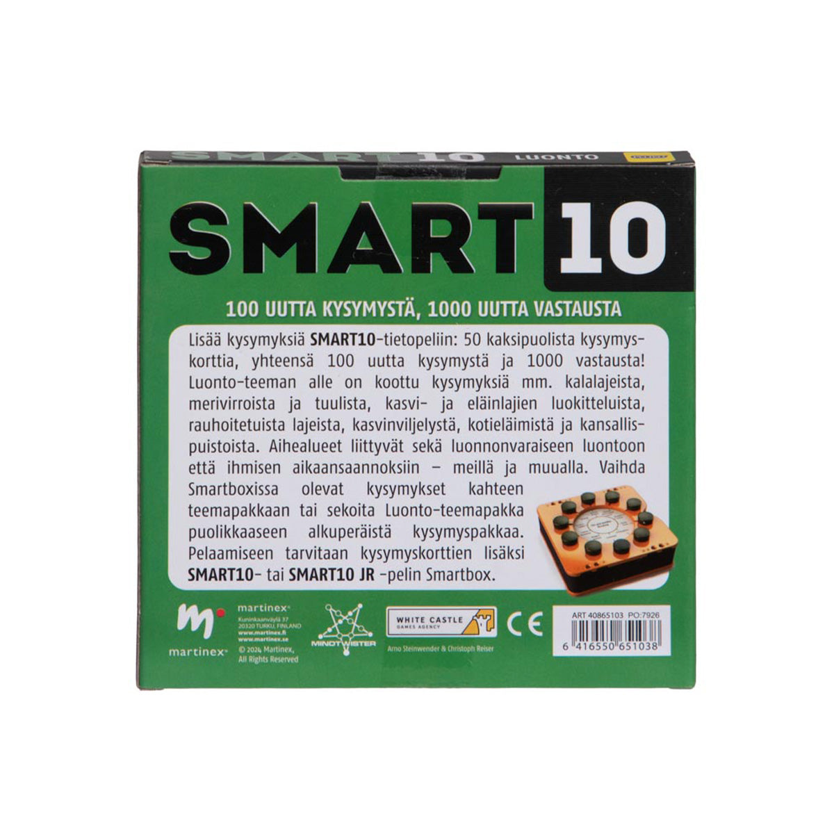 Smart10-kysymykset Luonto (suomi)