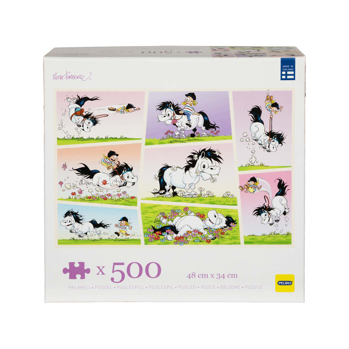 Palapeli 500 palaa Polle-kollaasi
