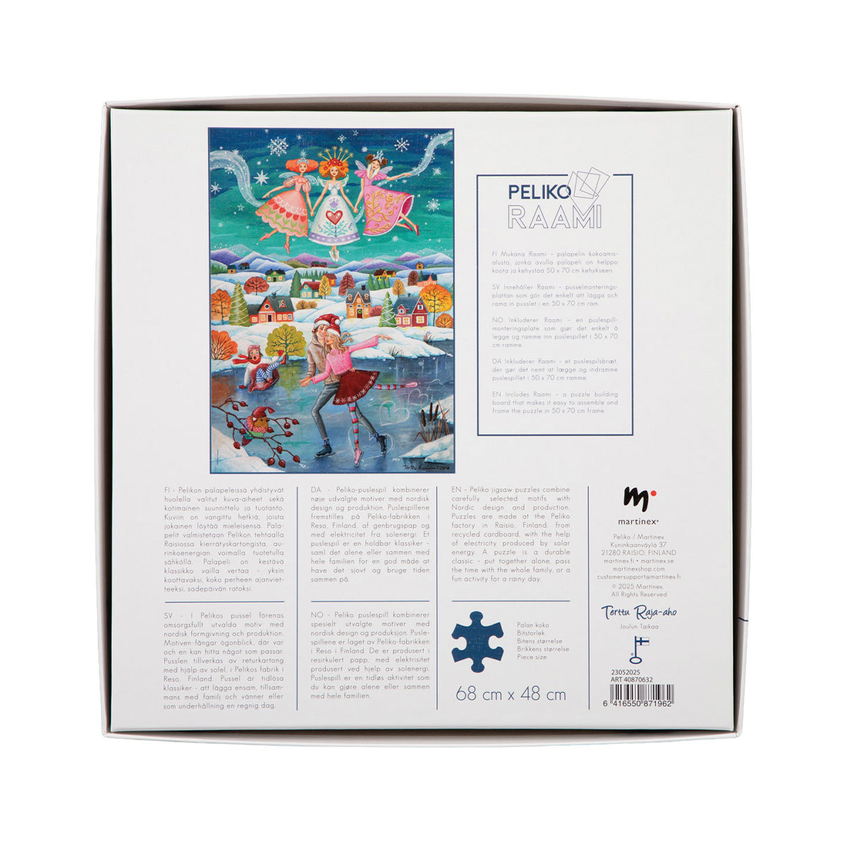 Palapeli 1000 palaa Terttu Raja-aho: Joulun taikaa