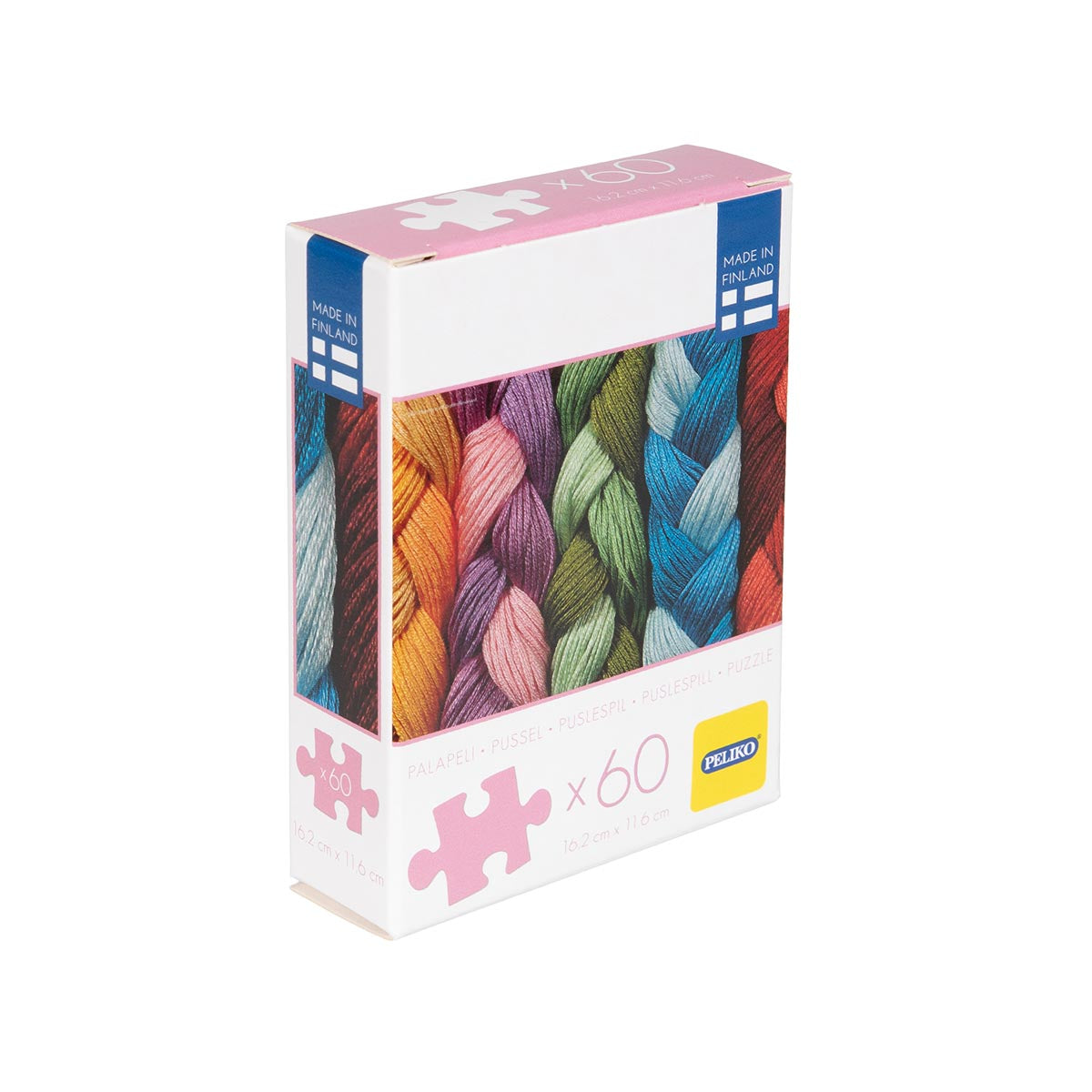 Minipalapeli 60 palaa Värjätyt langat