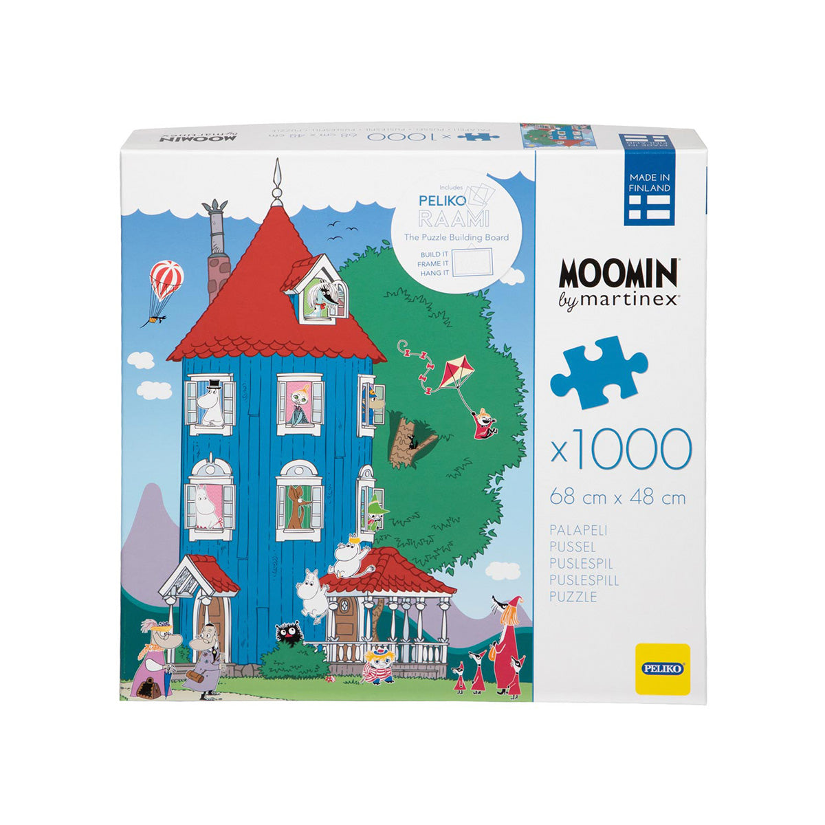 Palapeli 1000 palaa Muumitalo