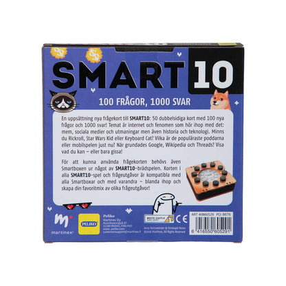 SMART10 Frågekort Internetkultur (svenska)