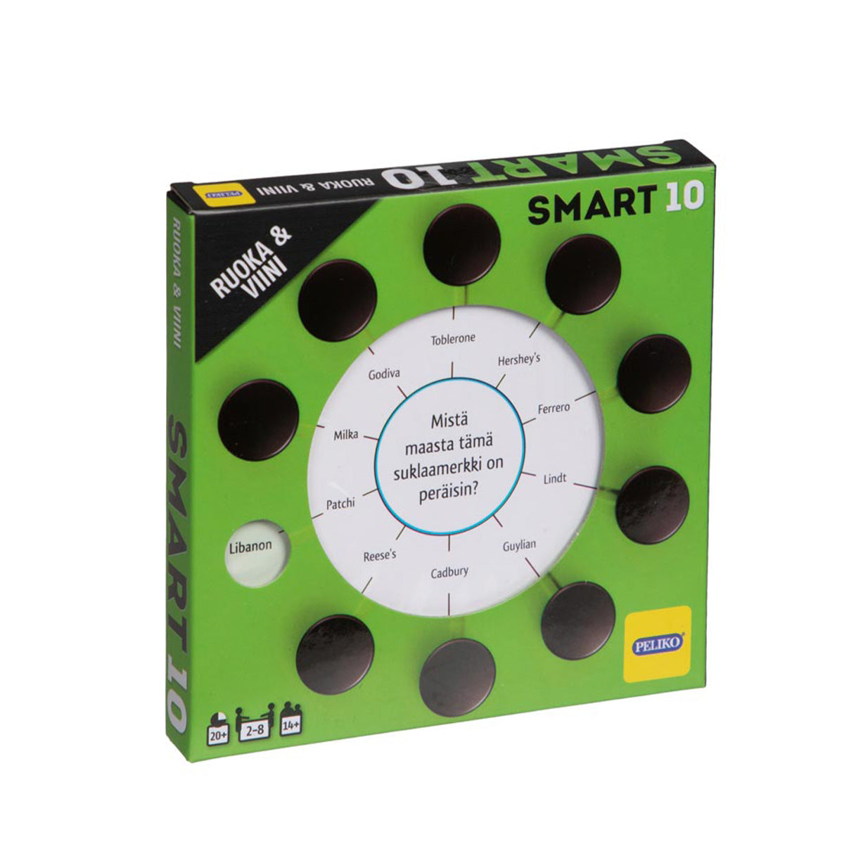 Smart10-kysymykset Ruoka & Viini (suomi)