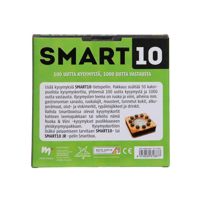 Smart10-kysymykset Ruoka & Viini (suomi)