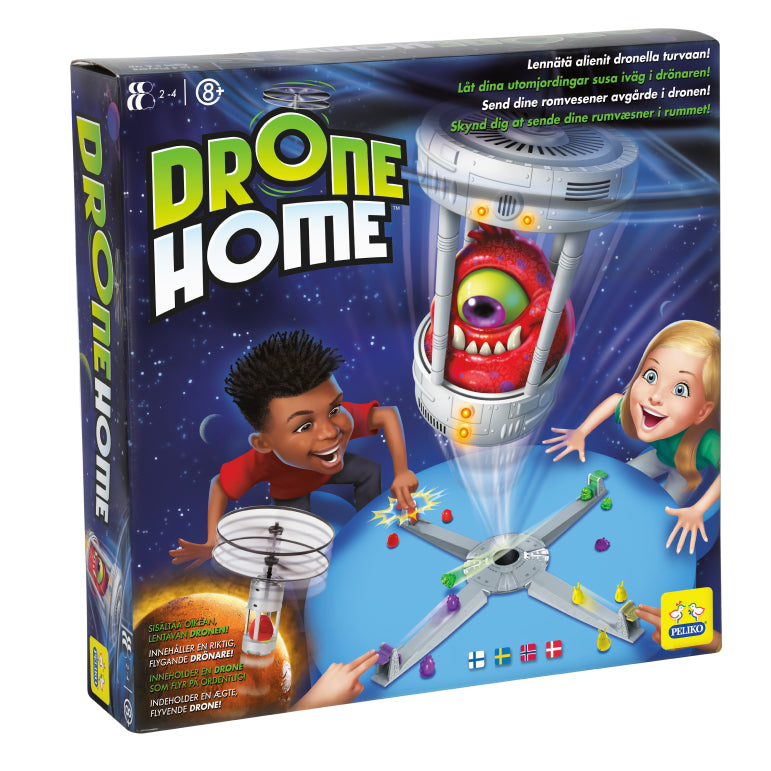 Vuoden Lastenpeli -finalisti 2021 (Suomi) Peliko Drone home lautapeli