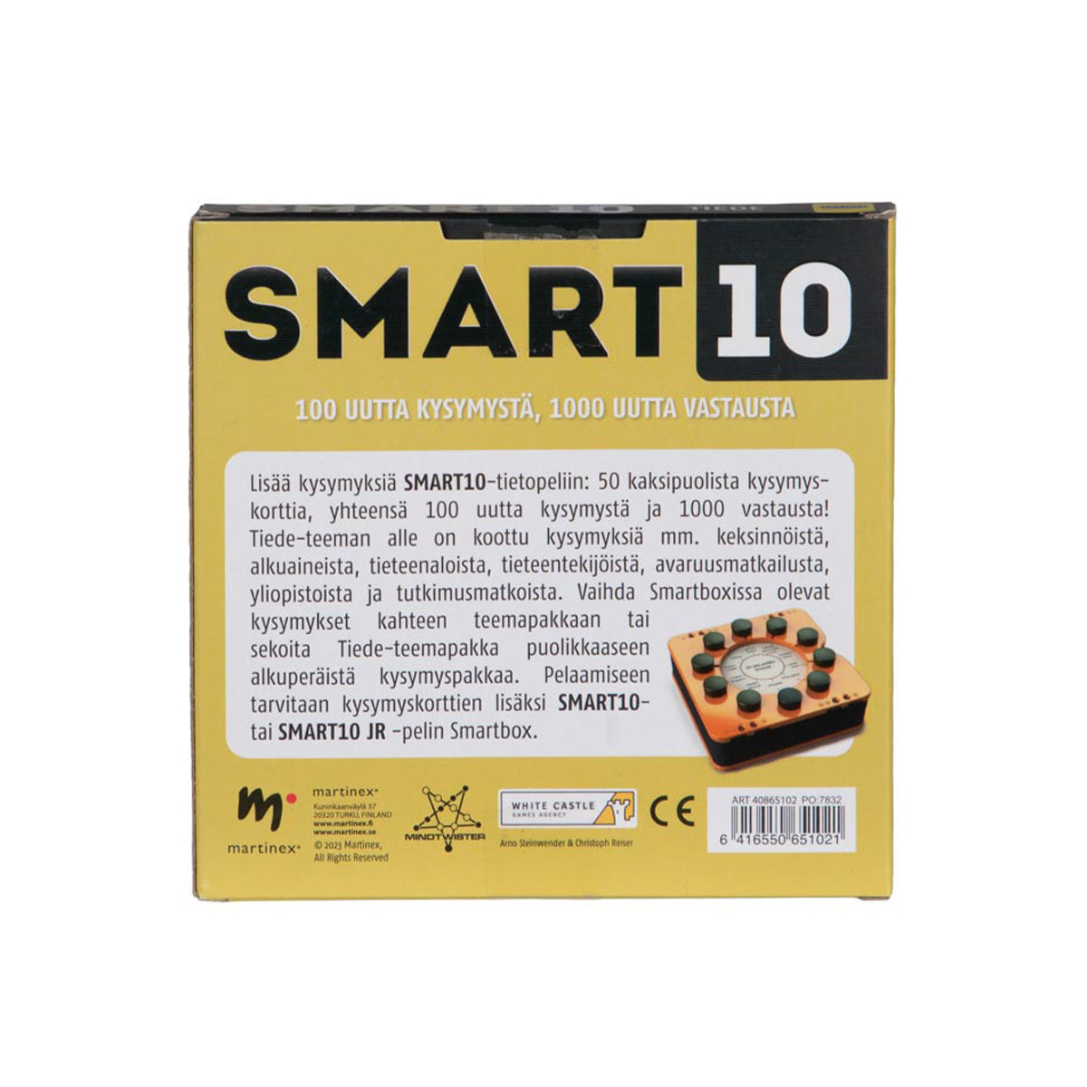 SMART10-kysymykset Tiede (suomi)