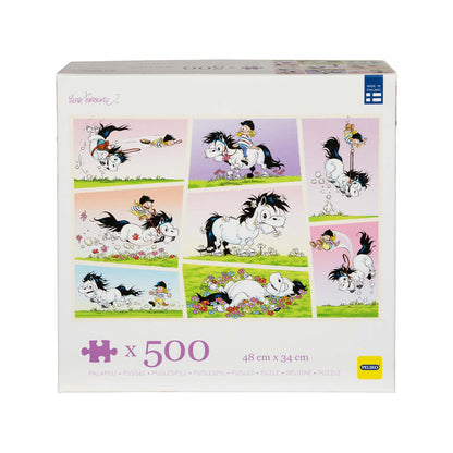 Palapeli 500 palaa Polle-kollaasi