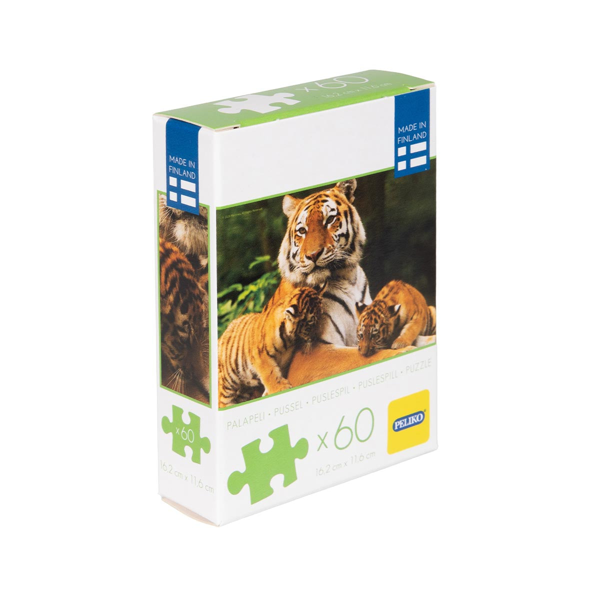 Minipalapeli 60 palaa Tiikerit