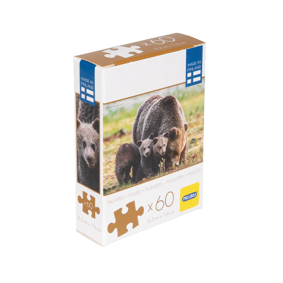 Minipalapeli 60 palaa Karhut